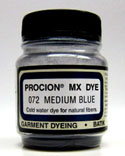 Procion MX Dye Färbepulver 19g medium blue
